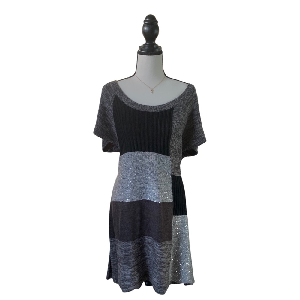 NWOT Sweater Sequins dress